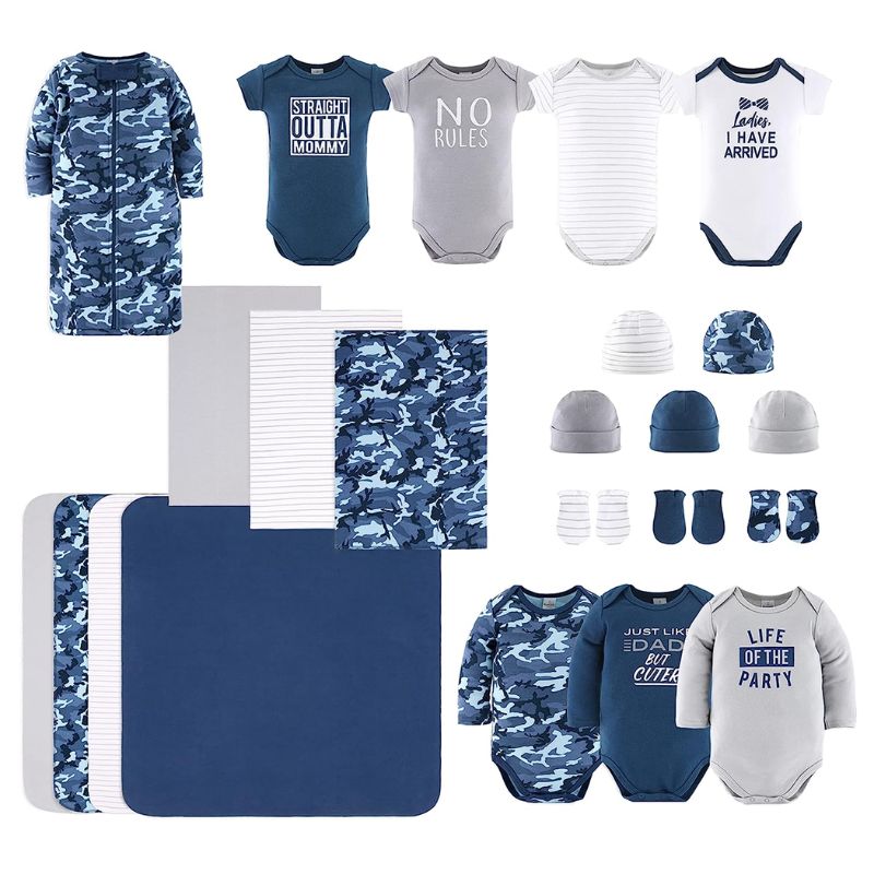 Newborn Layette Gift Set for Baby Boys